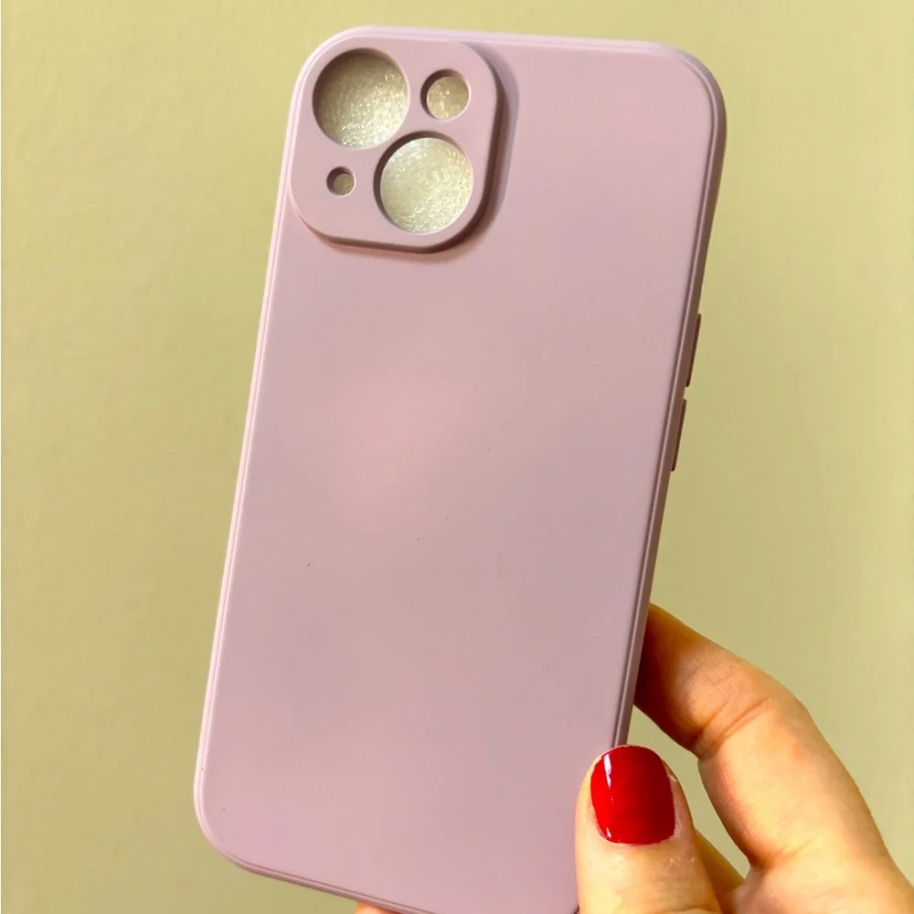 Brand New iPhone 15 Silicone Case Purple